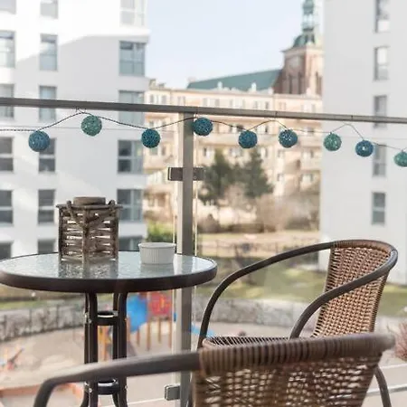 With Sunny Balcony * Gdańsk